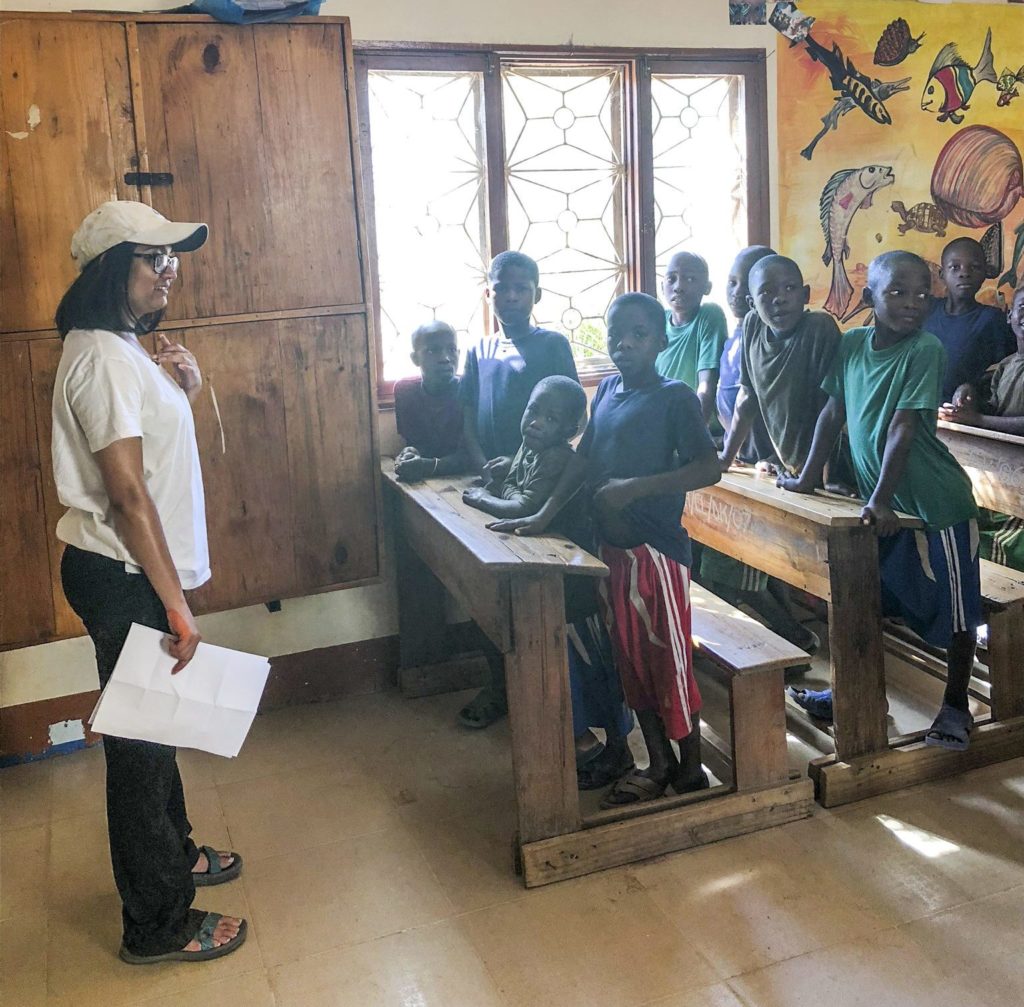 The Mercer group improved and expanded on a curriculum for the Upendo Daima organization in Tanzania.
